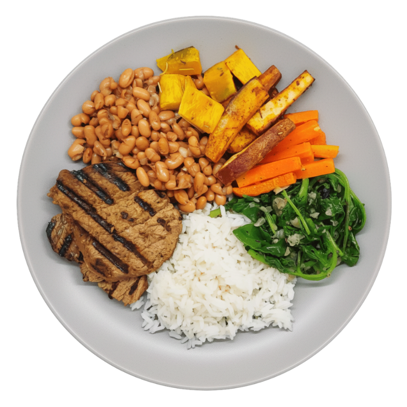 Proteína Animal - 5 Refeições - 3 de Carne Bovina e 2 de Frango - 450g