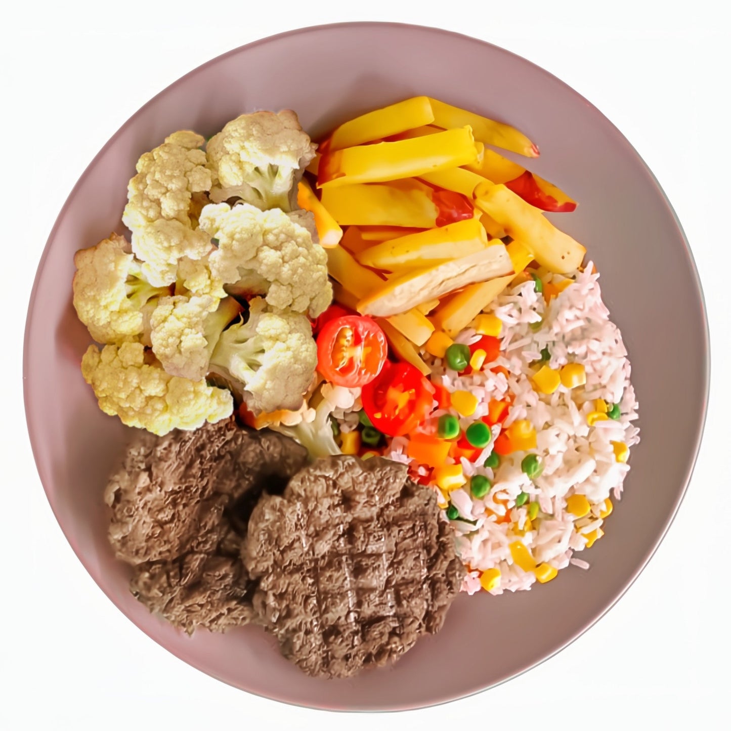 92 - Hambúrguer de Patinho Grelhado Carolina Black com Vegetais Selecionados
