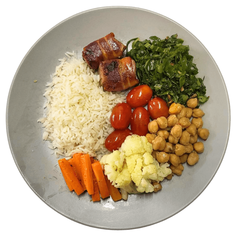 95 - Filé Mignon Suíno Artesanal Envolto em Bacon Premium Assado