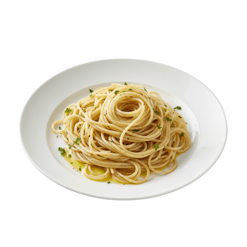 155 - Espaguete de Arroz ao alho e Azeite Refogado - (200g)