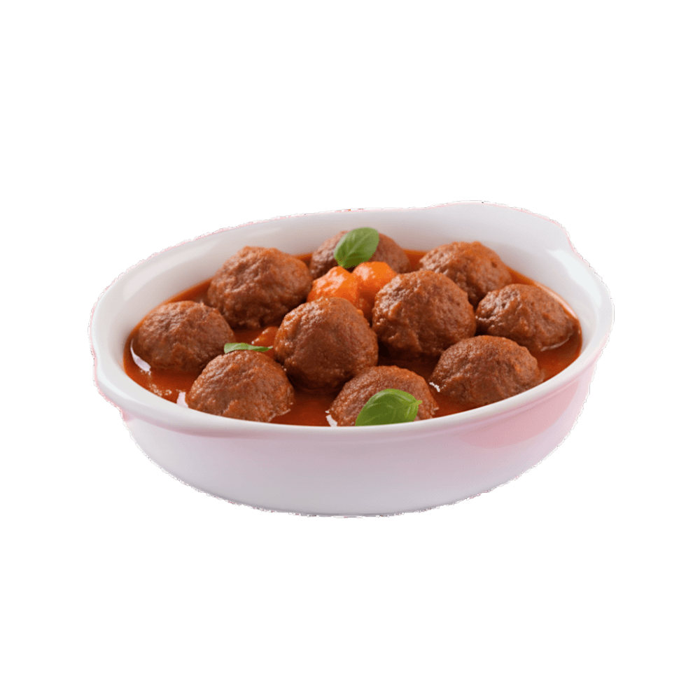 122 - Almôndegas de Patinho ao molho natural - (160g)
