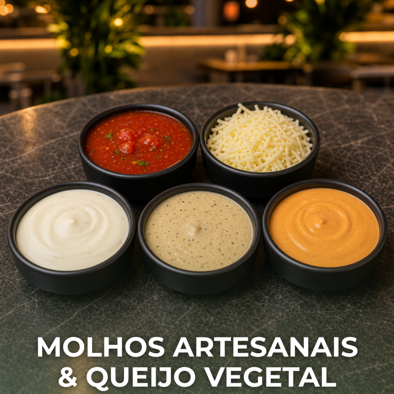 Molhos & Queijos Vegetais