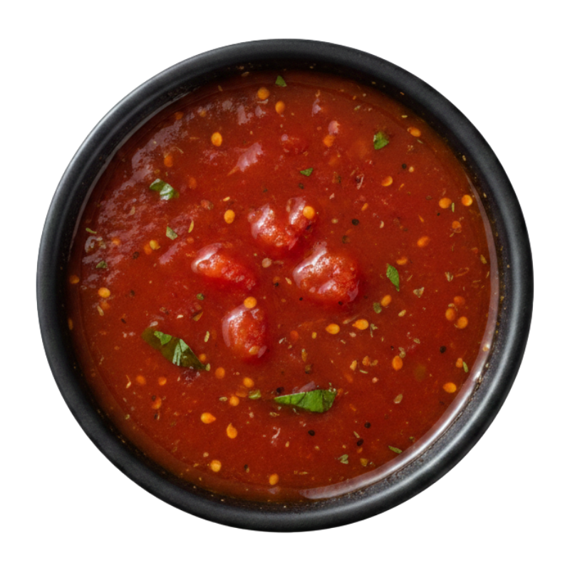 403 - Molho de tomate natural, tomates frescos selecionados - 120g
