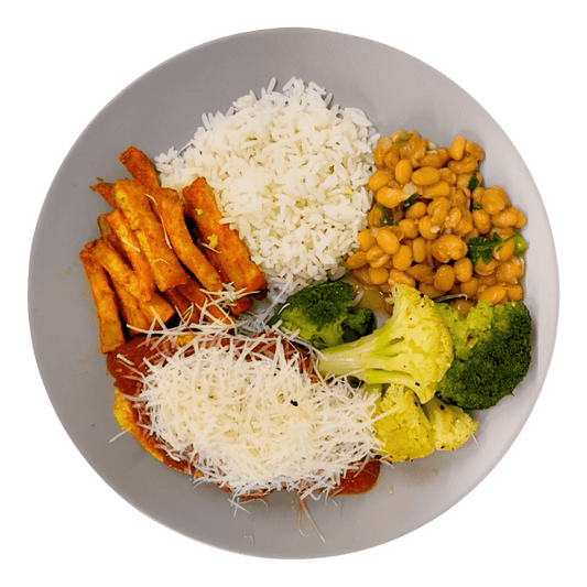 91 -  Parmegiana com Frango Orgânico Brasil Sabor Único