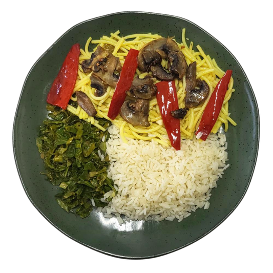 307 - Espaguete ao Salteado de Vegetais Mediterrâneos