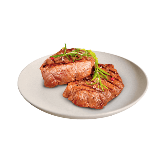 129 - Filé Mignon Suíno Porco Preto Ibérico Marinado - (120g)