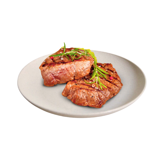 DP129 - Filé Mignon Suíno Porco Preto Ibérico Marinado - 100g