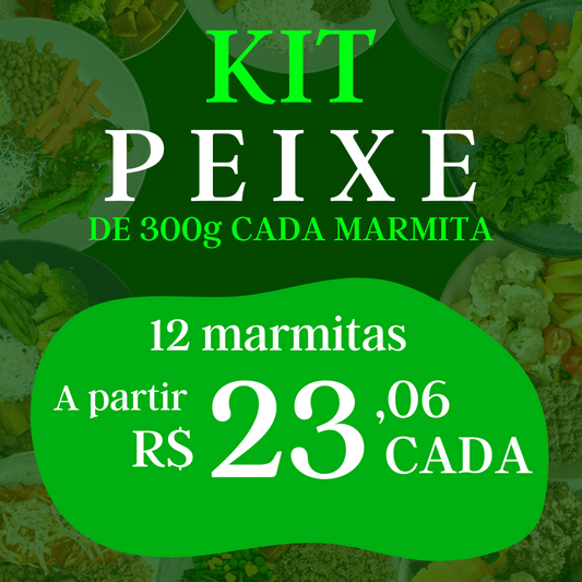 Kit Peixes Selecionados - Sabor Fresco e Nutritivo