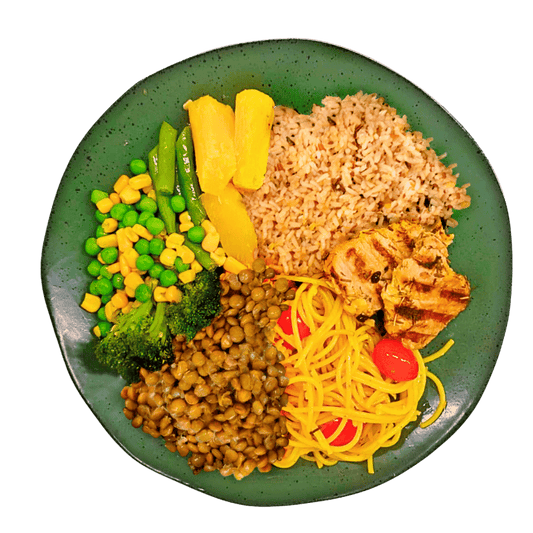 78 - Filé Mignon Suíno Ibérico Grelhado, com Spaghetti Veggie e outras delícias