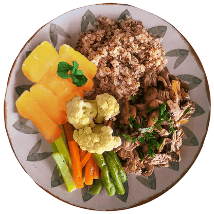 71 -  Tiras de Mignon Bovino Grass Fed Grelhado C/ Champignon