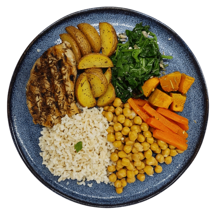 Kit com 8 Refeições de 300g com: Filé Mignon, Bombom de Alcatra, Lombo Suíno, Filé Mignon Suíno, Sassami grelhado, Tiras Empanadas e mais 2 opções Veganas