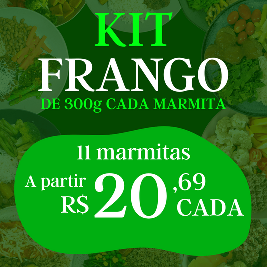 Kit Frango Orgânico - Proteína Magra e Nutritiva