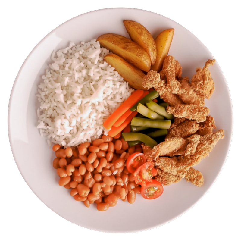 Proteína Animal - 10 refeições - 6 Bovino, 3 de Frango e 1 de Peixe - 450g
