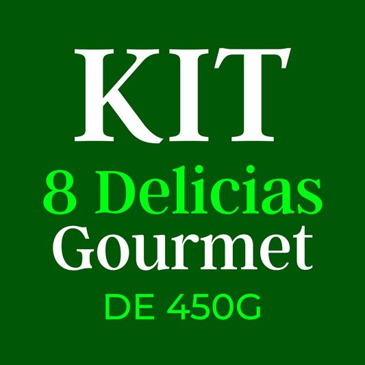 Kit com 8 Delicias Gourmet de 450g