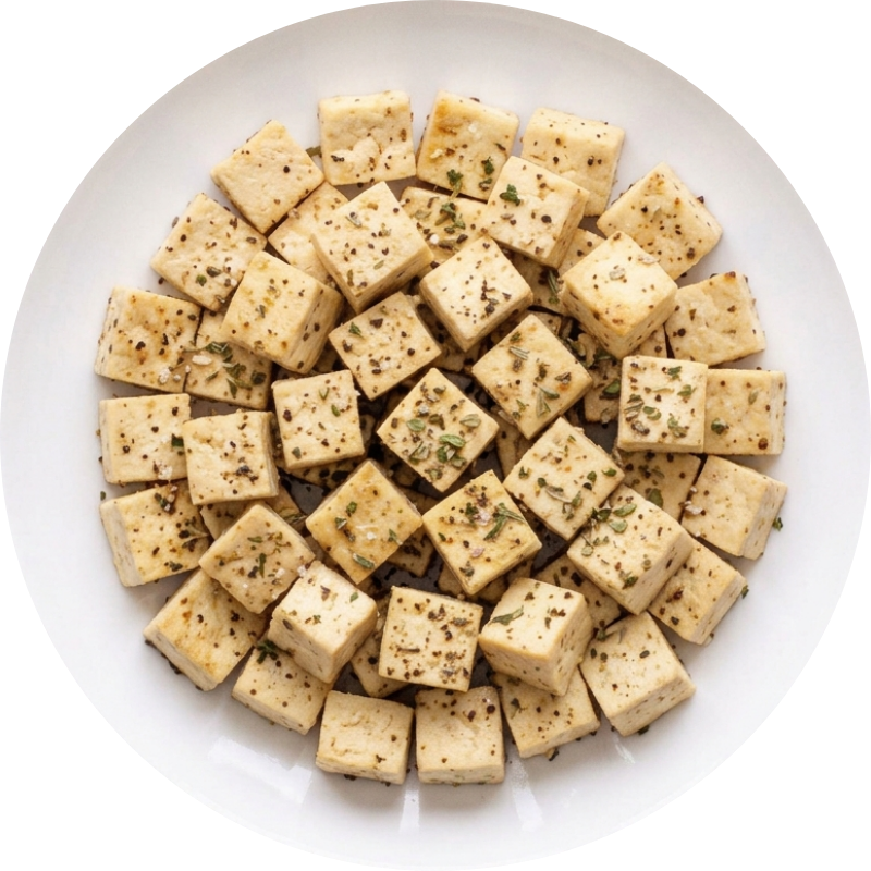 Tofu natural refogado (200g) - 168