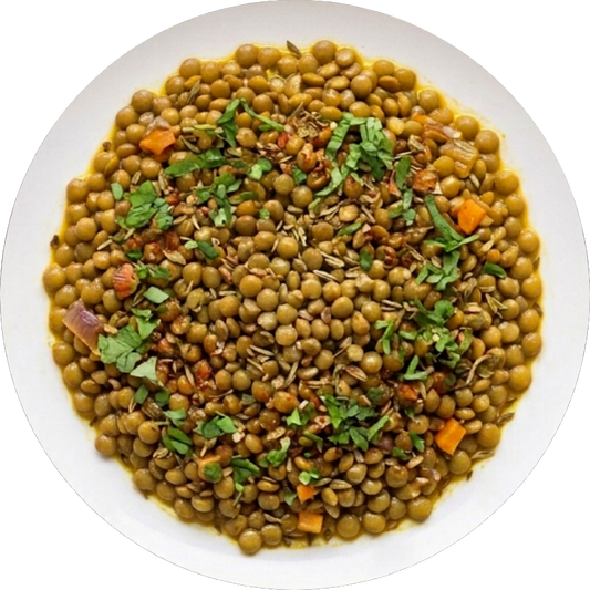 Lentilha Verde Refogada (200g) - 162