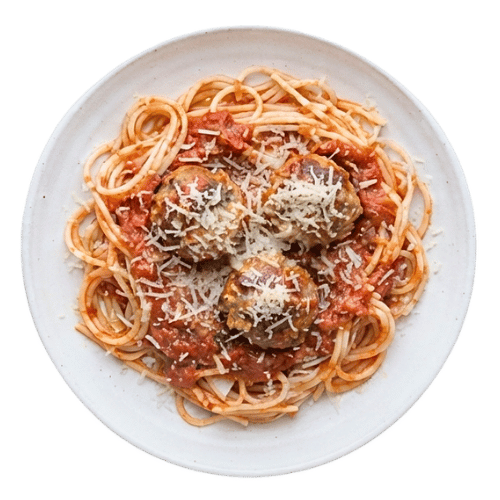 Almôndegas Assadas ao Molho com Espaguete (200g) - 142