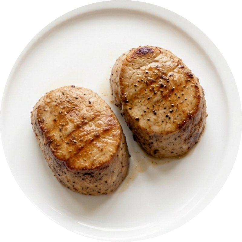 Filé Mignon Suíno Grelhado Marinado (200g) - 129