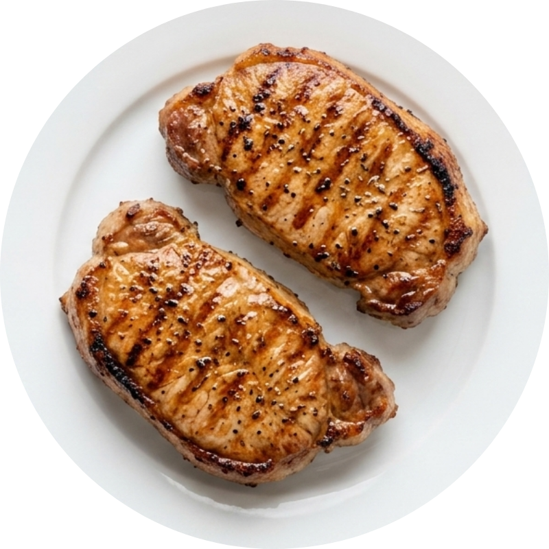 Lombo Suíno Grelhado e Marinado (200g) - 106