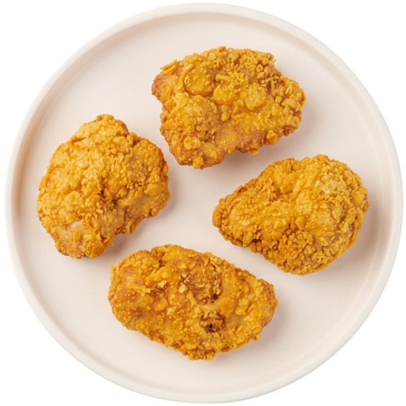 Sobrecoxa de Frango Empanado e Assado (200g) - 135