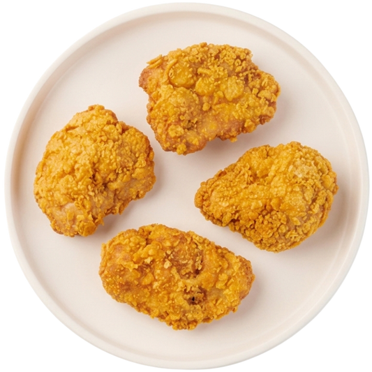 Sobrecoxa de Frango Empanado e Assado (200g) - 135