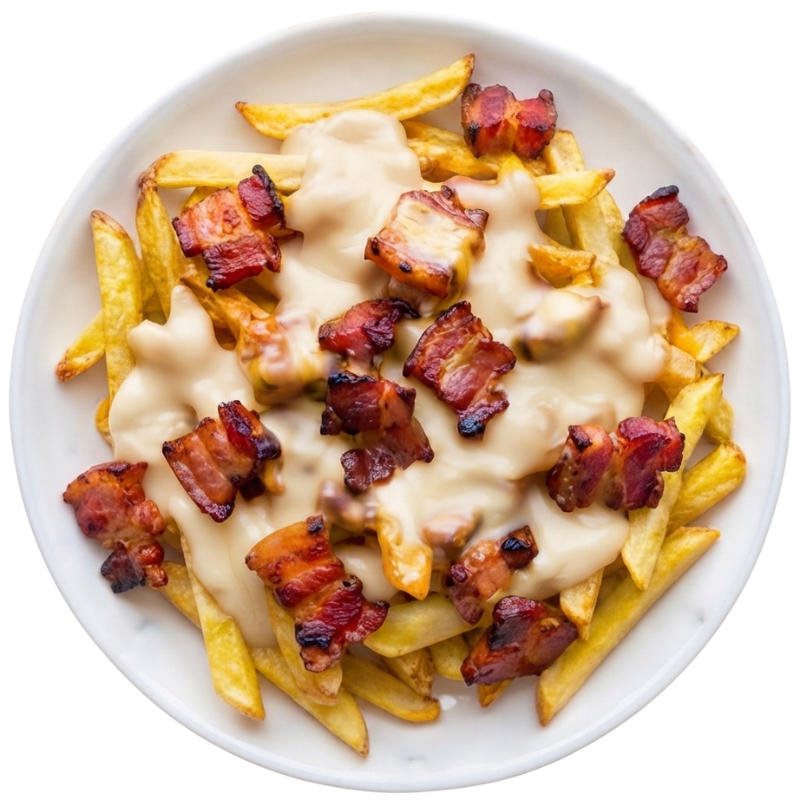 Batata Assada, Queijo Vegetal e Bacon - 200g - 127