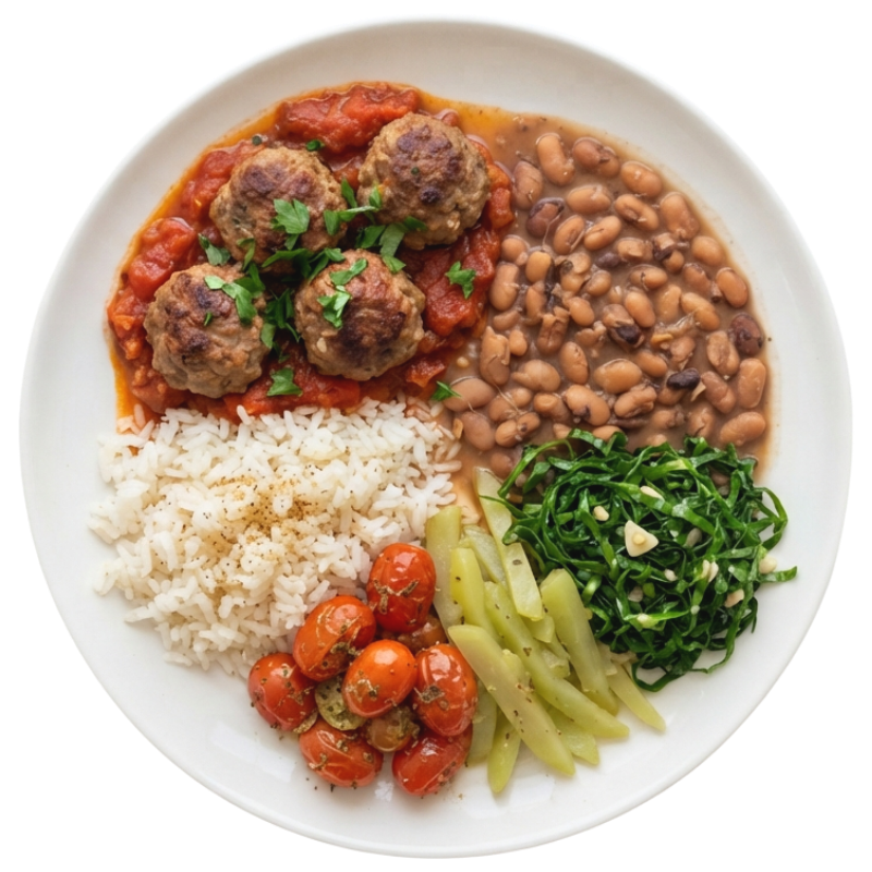 Almôndegas de carne ao molho de tomate - 80
