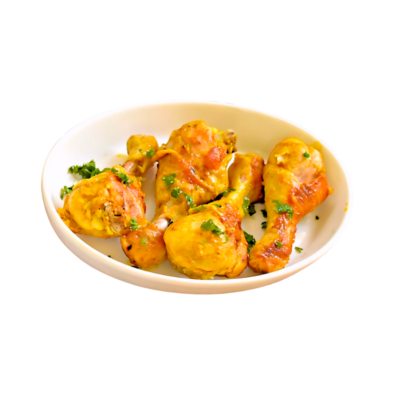 DP124 - Coxa de Frango Orgânico ao Curry - 50g