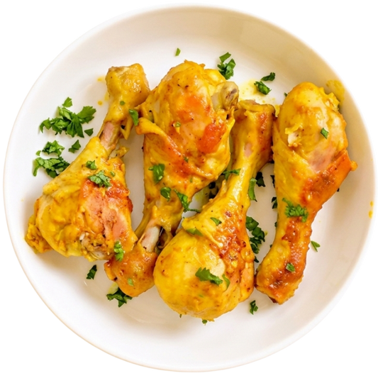 Coxa de Frango ao Curry Lentamente Cozido (200g) - 124