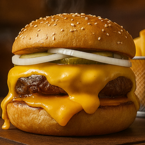 Sb3 - Duplo cheddar Vegetal Burguer