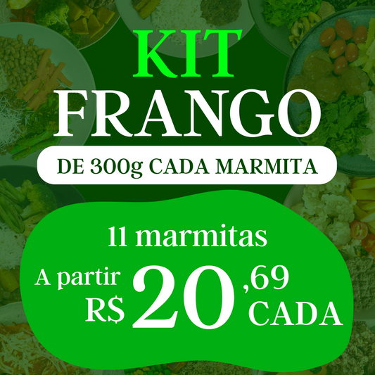 Kit Frango - Proteína Magra e Nutritiva
