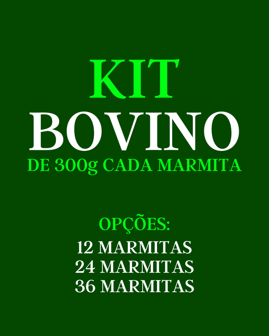 Kit Bovino - Carne de Alto Valor Nutricional