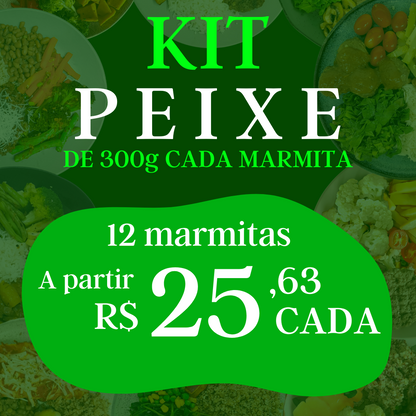 Kit Peixes Selecionados - Sabor Fresco e Nutritivo