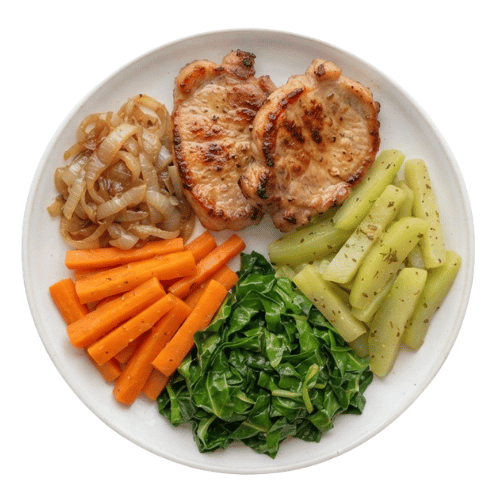 Pernil suíno grelhado