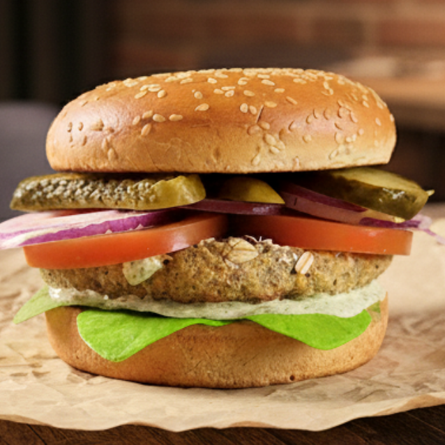 Burguer Grão de Bico Garden - Vegano - SV2