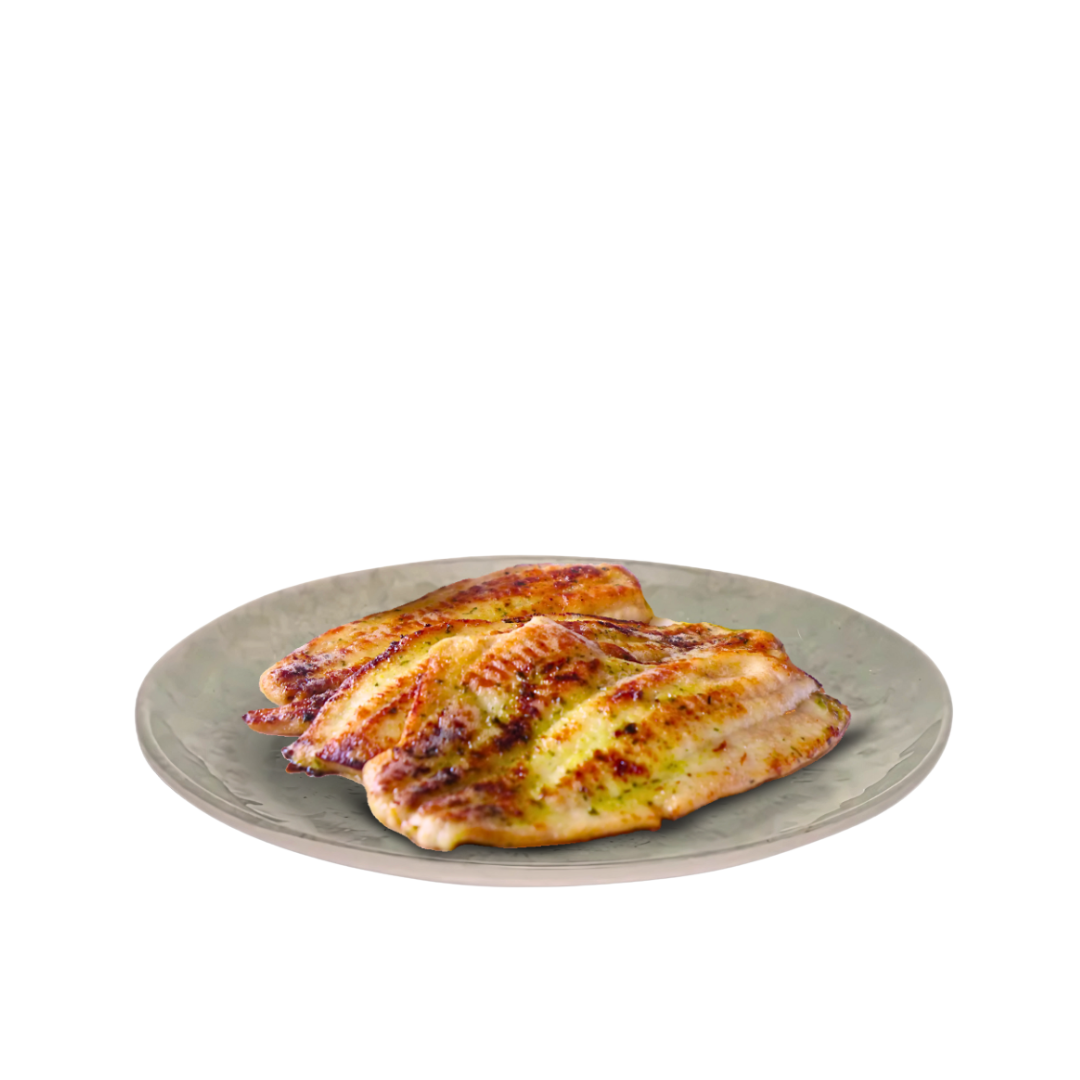 DP115 - Linguado Selecionado Grelhado e Temperado - 50g