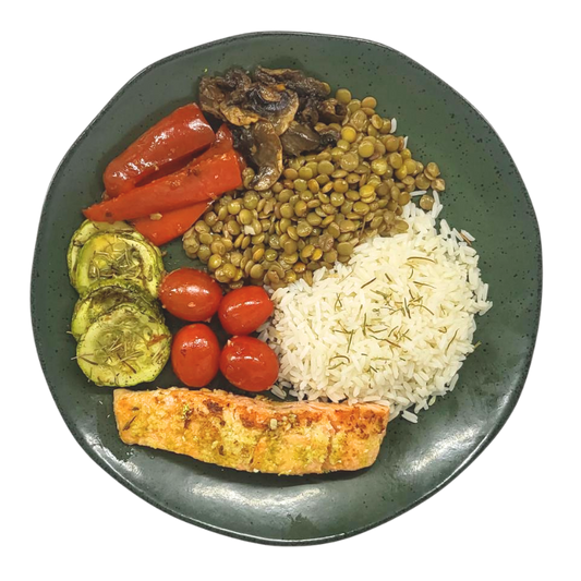63 - Salmão Refogado e Temperado Toque Mediterrâneo