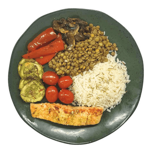 63 - Salmão Refogado e Temperado Toque Mediterrâneo